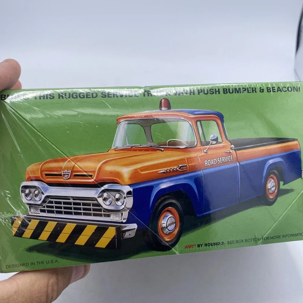UH AMT 1:25 GREEN 1960 Ford F-100 Pickup Truck Deluxe 3 in 1 Model Kit Sealed